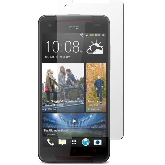 2 x Displayschutzfolie klar  für HTC Desire HD Folie