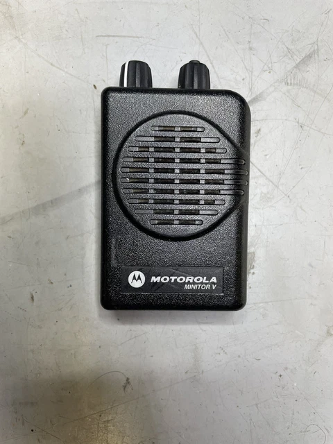 Motorola Minitor V Pager 151 - 158.9975 MHz 2-Ch  - UNTESTED