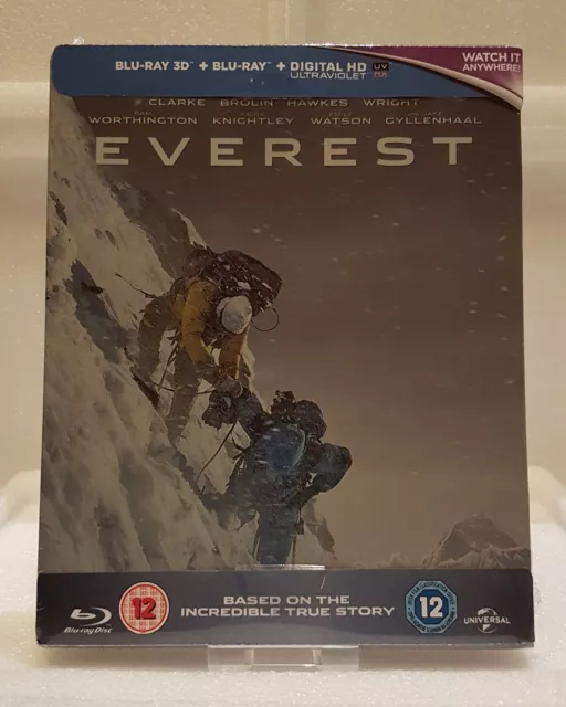Everest (3D + 2D Blu-ray SteelBook) [UK] - Import audio ITA