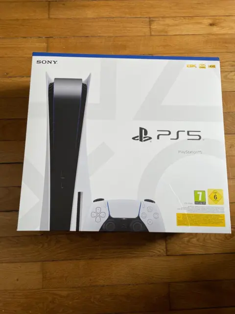 Sony Playstation PS5 Standard Edition Blu-Ray Console Neuve scellée avec facture
