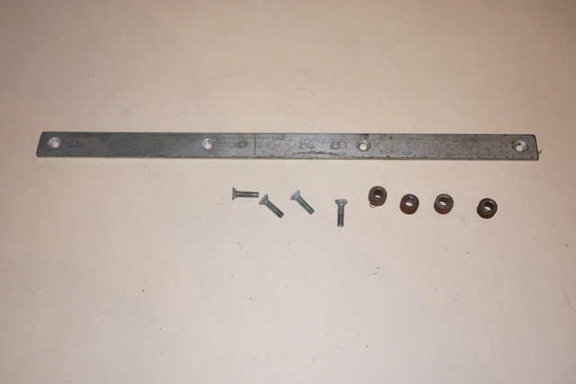 Newton B-100 Borer PARTS / #557 Bar for Gauge Blocks with Spacers and Screws