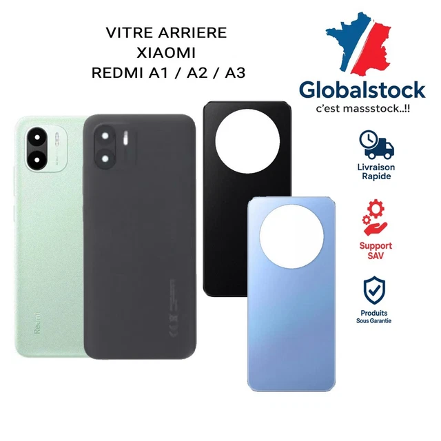 Coque Arrière (vitre) Pour Xiaomi Redmi A3 - Remplacement Original, Neuf