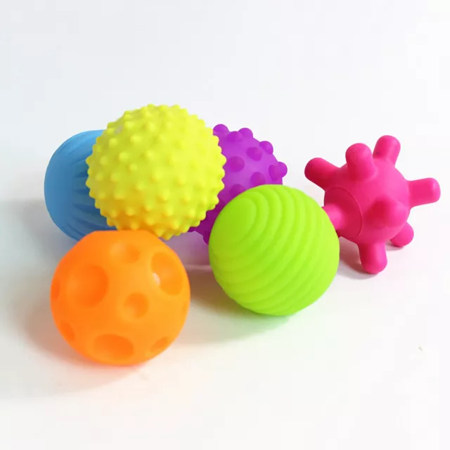 AU Colorful Soft Best Textured Multi Toy Set Tactile Sensory Toys For Kids