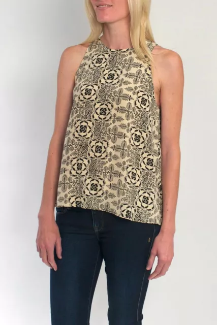 Elizabeth And James Women's  Patterned Everly Tank, Size S 2