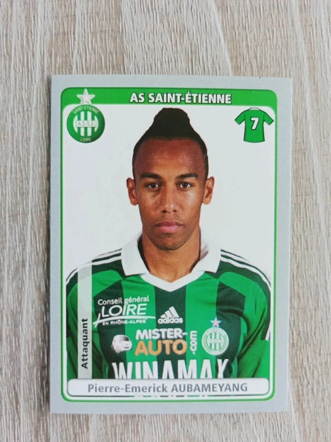 AUBAMEYANG ROOKIE LILLE LOSC CARD ADRENALYN FOOT 2010 PANINI