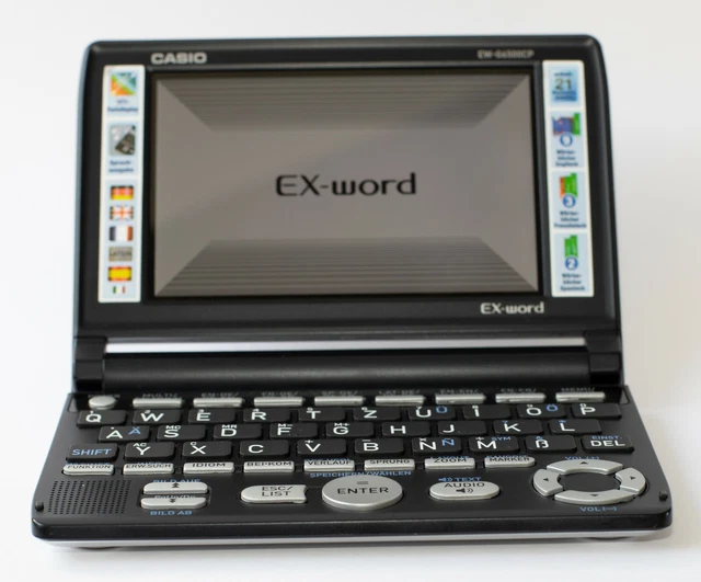 Translator Casio Casio Ex Word G560c CASIO EX-WORD EW-G6500CP