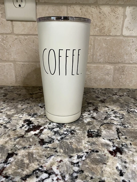 Rae Dunn COFFEE Insulated Tumbler Stainless Steel 17 oz Travel Coffee Mug