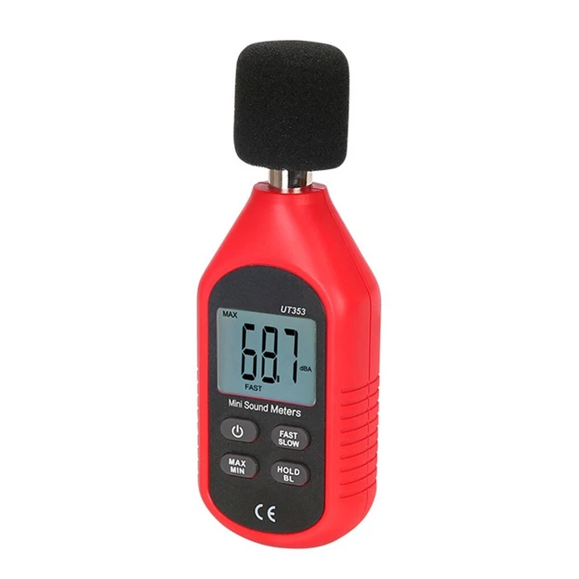 Lecteur de décibels numérique de table de haute précision 30 130 db mesure
