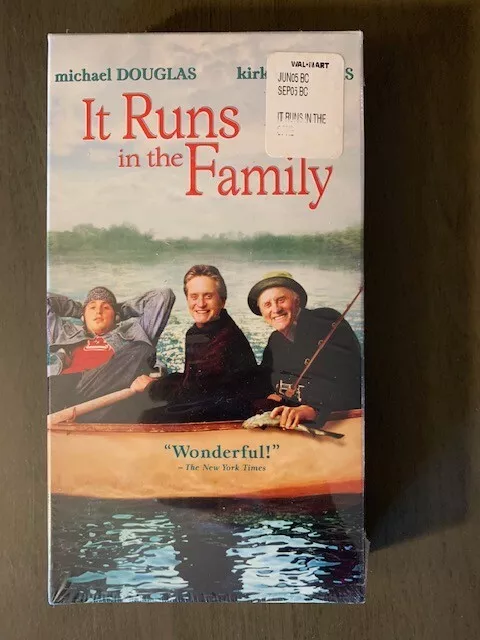 It Runs in the Family (VHS, 2003)
