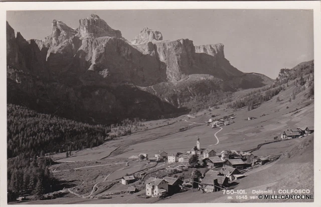 # Colfosco...verso Il Gruppo Di Sella  1935