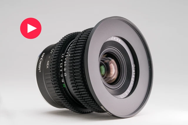 Mit Video! Cinemodded - De-cklicked - Contax Carl Zeiss - 35mm f2.8 - MMJ - C/Y