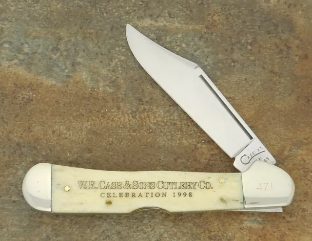 CASE XX W.R. Case & Sons Cutlery Co. Celebration 1998 COPPERLOCK KNIFE 61549L SS