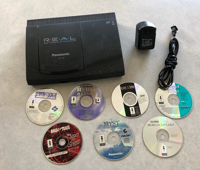 PANASONIC 3DO FZ 10 region free 110v NTSC not reading discs spares PANASONIC 3DO FZ 10 region free 110v NTSC not reading discs spares