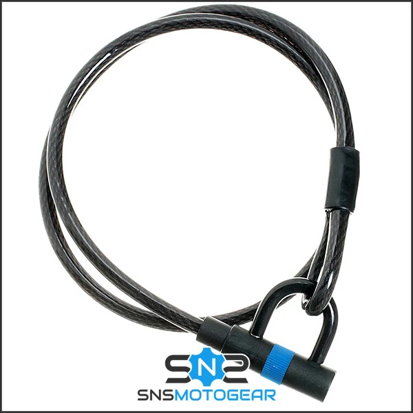 Mammoth ciclo di sicurezza moto e blocco disco cavo a U - 14 mm x 1,6 m