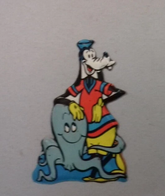 Plasteco, sagoma Pippo e il polipo, numero 10, serie Pippo al mare, Mio.