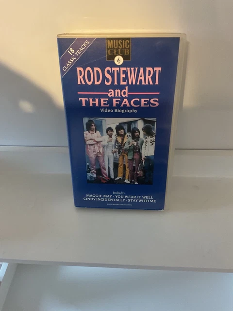 ROD STEWART AND The Faces - Video Biography - VHS Video £1.59