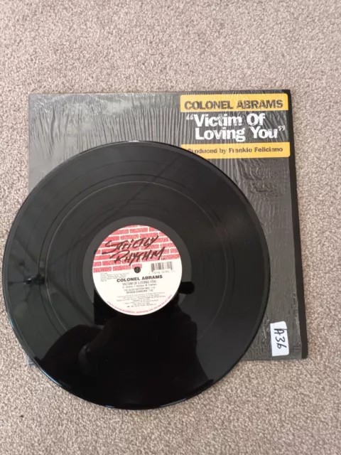 Colonel Abrams - Victim Of Loving You -vinyl Record 12 - H5A