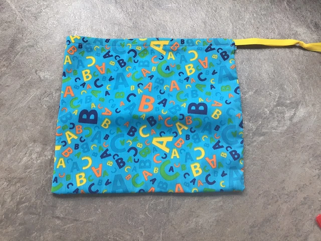 Teacher resource new ABC fabric drawstring bag /gift/storage-toys/NQT