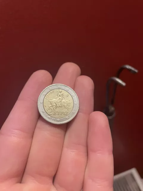 pièce de 2 euros grèce 2002