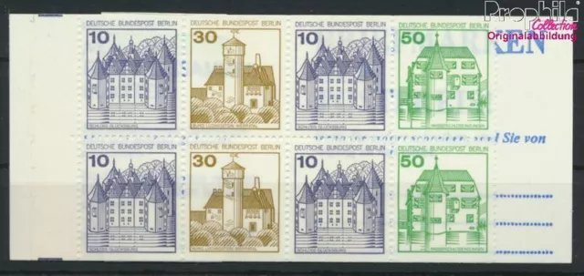 Briefmarken Berlin (West) 1980 Mi MH11ed (kompl.Ausg.) r höherstehend post(95197