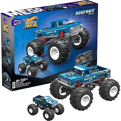 Hot Wheels Mega Construx GT Hunter Construction Set, Building Toys for Kids  5 Years and Up