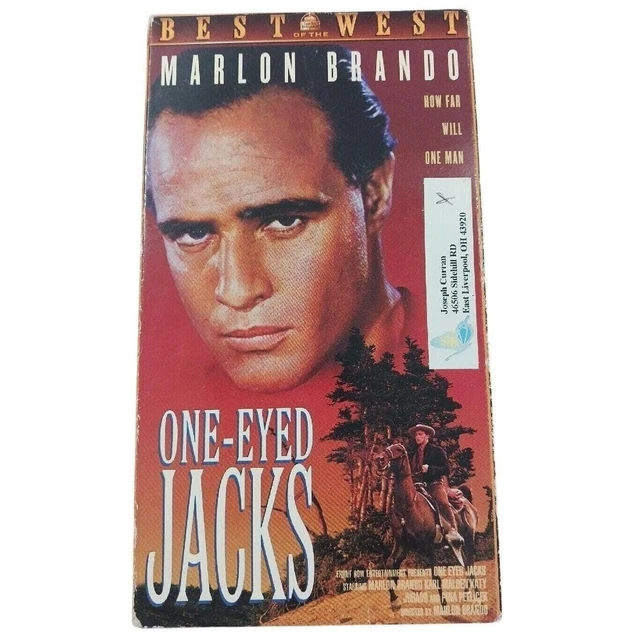 FRONT ROW ENTERTAINMENT One-Eyed Jacks 45882-3 Marlon Brando VHS ...