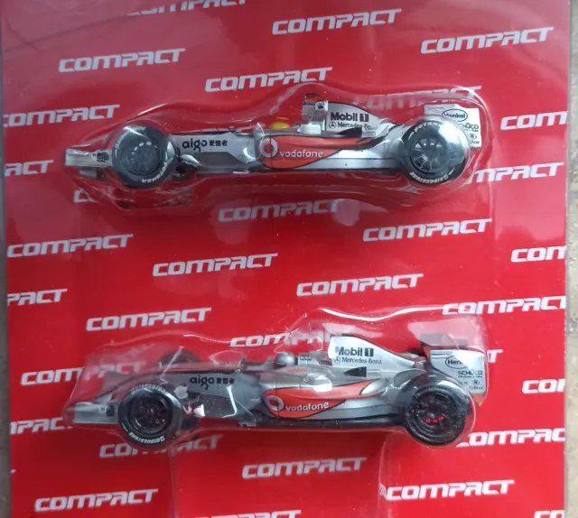 SCX 37010 Formel 1 McLaren No. 2 Hamilton 2008 / 37014 McLaren No. 1 Alonso 2007