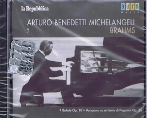 Michelangeli,Arturo Benedetti Balladen/Variationen (CD)