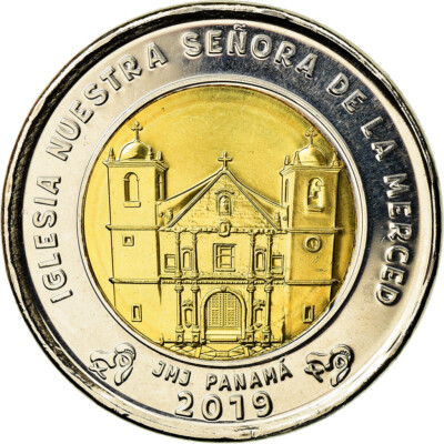 2019 SPL Moneta Balboa Panama Eglise Nuestra senora de la Merced #784191 