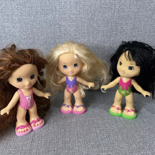 Fisher Price Snap and Style Figures Lot of 3 Girls