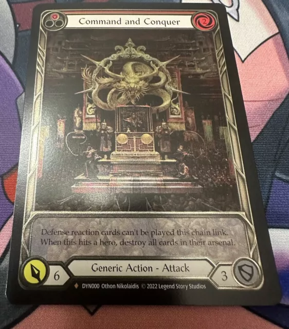 FAB FLESH & Blood Command and Conquer Fabled Cold Foil