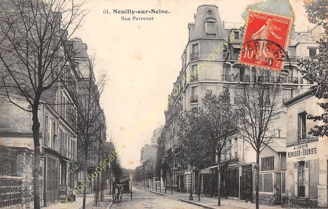 CPA 92200 Neuilly On Seine Street Perronet Edit ca1915