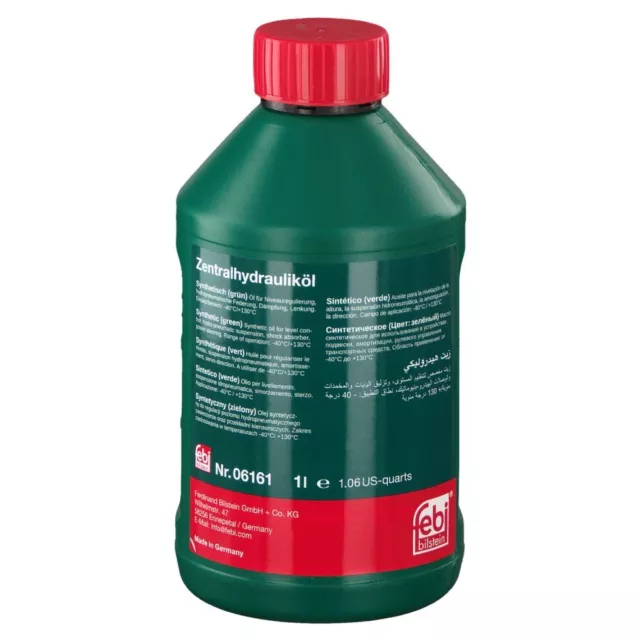 OLIO SINTETICO PER SERVOSTERZO olio DI COLORE VERDE FEBI BILSTEIN cod.06161(1LT)