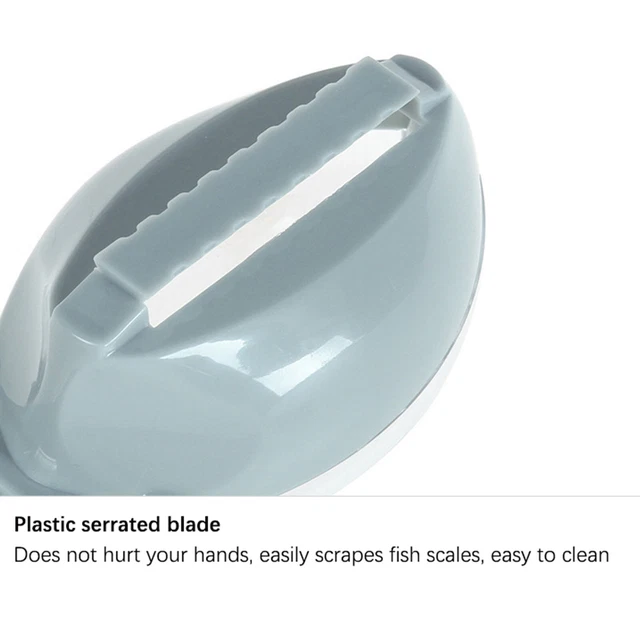 FISH SCALE QUICK Removal Scraper & Storage Fish Scale Box Design for