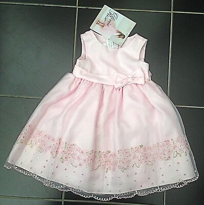 ••• ВNWT Girls' Party Outfit • Olivia Rose Pink Embellished Dress • 24 Months