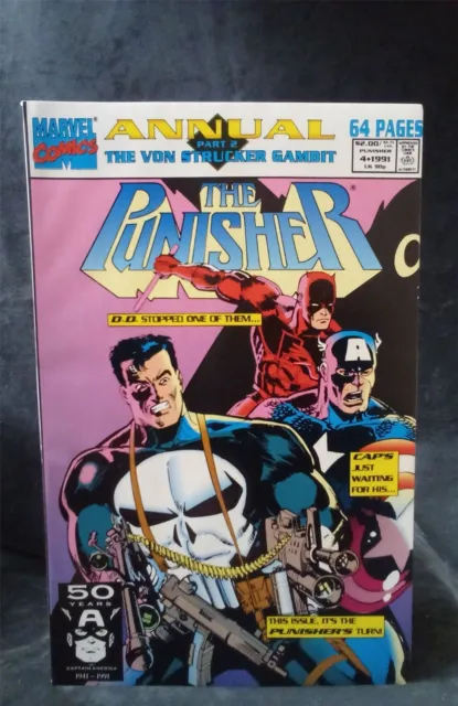 The Punisher Annual #4 1991 Marvel Comics Comic Book