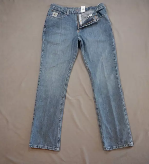 Cinch Silver Label Jeans Mens 34 x 34 Blue Straight Leg Western Denim