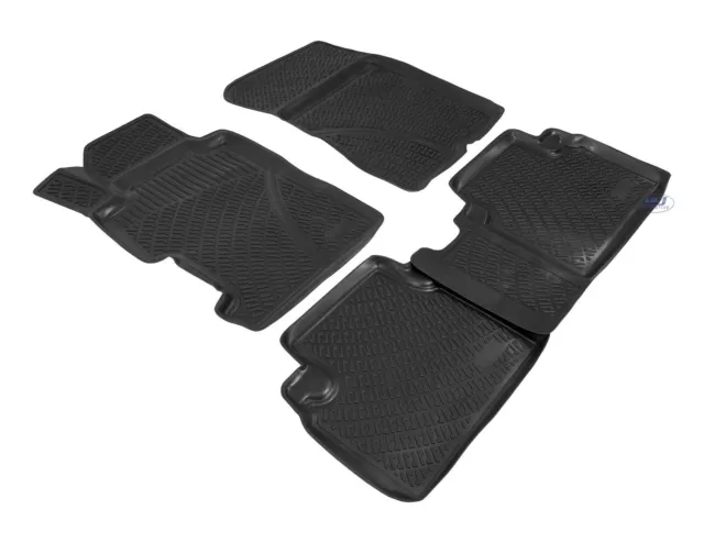 3D EXCLUSIVE TAPIS DE SOL EN CAOUTCHOUC pour HONDA CIVIC  2006-2012 4pcs