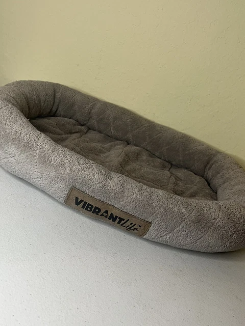 Cat Bed Dog Bed Vibrant Life Small Cozy Cuddler Style Pet Supplies