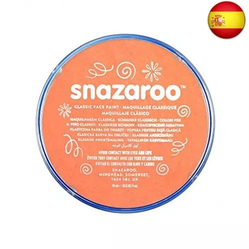 Snazaroo- Miffy Pintura facial y Corporal, 18 ml, Color albaricoque, 0 (Colart