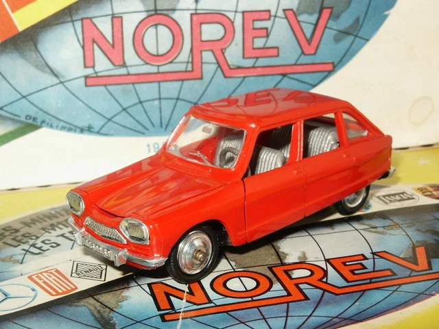 NOREV ANCIEN 1/43 CITROEN AMI 6 EN BOITE D'ORIGINE