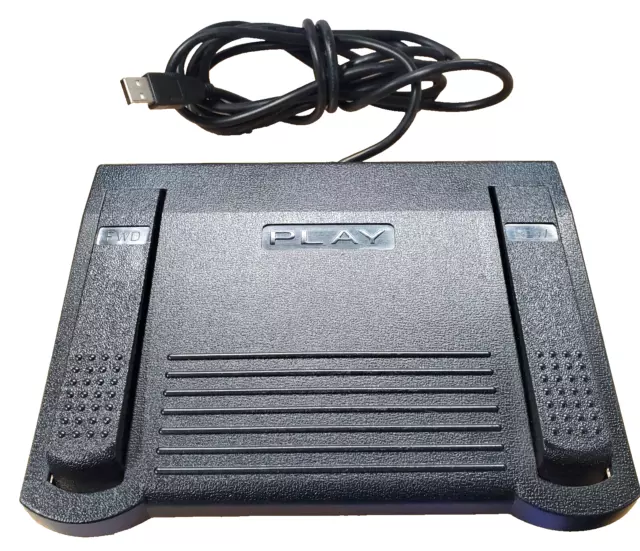 ECS Infinity IN-USB-1 Foot Control Pedal for Computer Transcription Tested