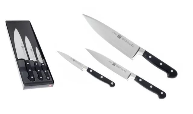 Zwilling Set 3 Cuchillos Chef Serie Profesional S Falsificado (Made IN Germany)