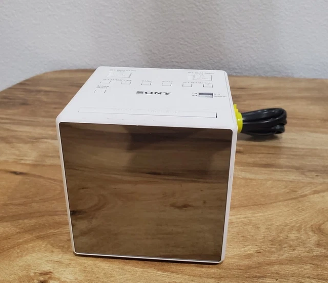 SONY ICFC1T DESKTOP Alarm Clock AM FM Radio white 18.93 PicClick