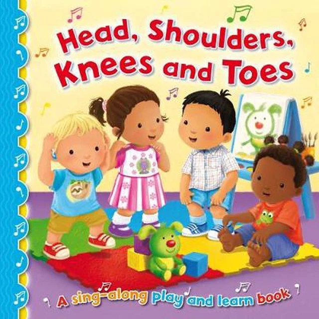 HEAD, SHOULDERS, KNEES and Toes by Angie HEWITT (English) Board Books