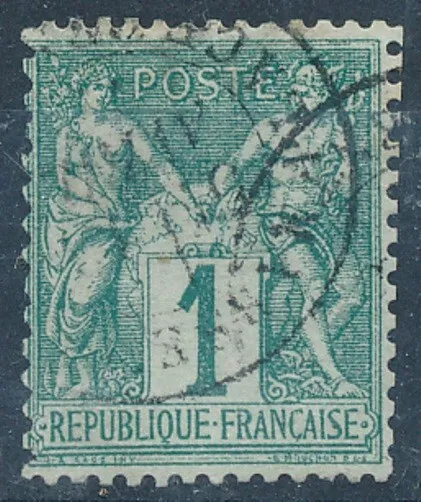 [BIN21725] France 1876 Good very fine Used stamp Val $140