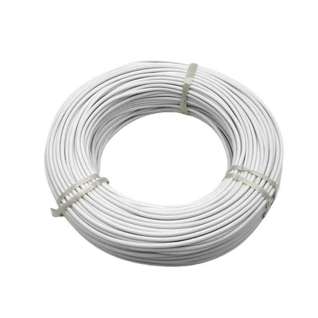 Cavo elettrico filo riscaldante 0,05 mA/m 10/20/50/100 m 12K 25 W/M fibra di carbonio 3