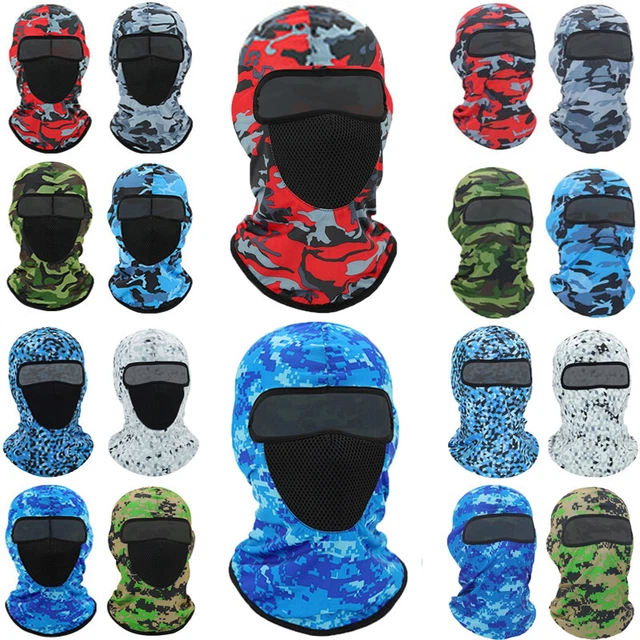 4× Winter Ski Maske Halstuch Sturmhaube Motorrad Mütze Schlauchschal Halswärmer