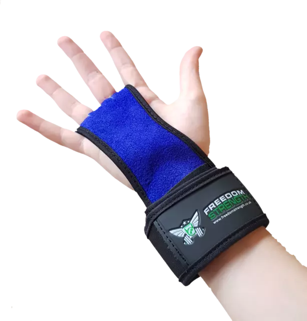 Freedomstrength® CHILDREN'S Gymnastic Palm protector Guards Padded Wrist Strap