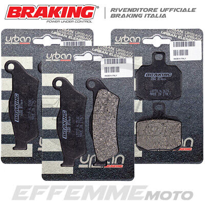 Kit Ant.+ Post. BRAKING Braking Pastiglie PIAGGIO X7 300 Evo 2009 2010 2011 2012 
